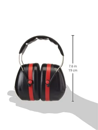 3M Peltor Optime III H540A - H54001, Casque anti bruit, Protection auditive de travail, SNR = 35 dB, Travaux de voirie, Chantiers, Aéroports, Noir, Taille unique – Image 8